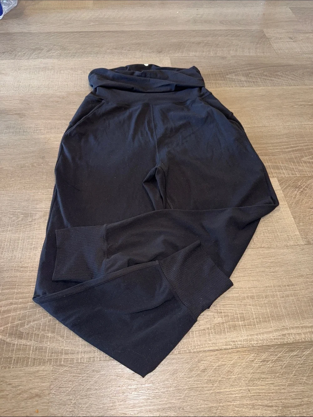 Lululemon Align Foldover Relaxed Joggers Black Size 6